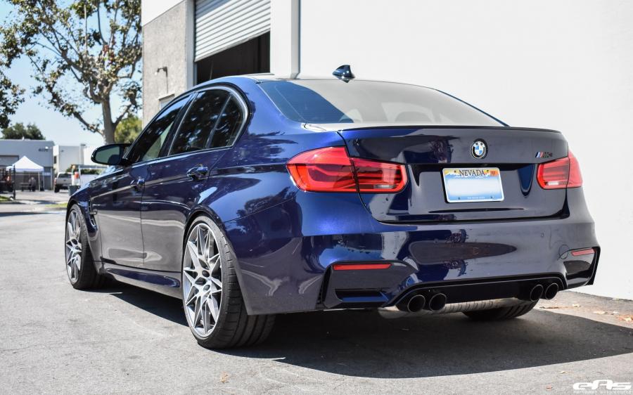  BMW M3 Sedan Tanzanite Blue Metallic by EAS 2017 года  (фото 6 из 14)